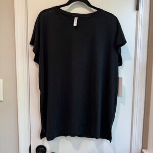 Athleta Release Tee Relaxed Fit‎ Lightweight Breathable Top Size M